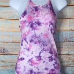 New Rosio Tie Dye One Piece Body Suit Women size Medium Purple Photo 0