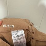 Banana Republic Honey Brown Organic Cotton Wide Leg Cropped Pant Size 00 Photo 6