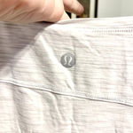 Lululemon  Shirt Women Sz Medium Long Sleeve Heather Grey Crewneck Asymmetrical Photo 3