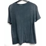 AC/DC AC DC Womens Graphic T-shirt Size 8 Gray Blue Cut Out Tee Blow Up Your Video Photo 4