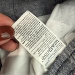 Old Navy NWT  High Rise Linen Wide Leg Pant Light Tone Chambray Size‎ Large Photo 4