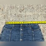Aerie button front denim mini skirt size XL Photo 3