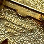 Hallmark Vintage yellow butterfly pin Photo 4