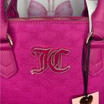 Juicy Couture Raspberry "Team Juicy Forever" Satchel Photo 1