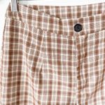 Plaid Pants Brown Size 28 Photo 1