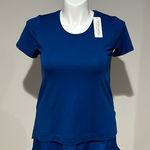 Soft Surroundings Soft‎ Surroundings Willa Short Sleeved Tee Top Shirt Windsor Blue size XS NWT Photo 0