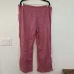 Pax Philomena Womens Pajama Pants Large 100% Cotton Cactus Pink Wide Leg Lounge Photo 9
