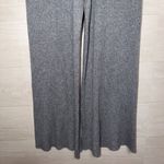 The Drop Ribbed Knit Wide Leg Pants XL Gray High Waist Lounge Travel Style Photo 3