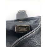 Furla  Black Leather Hobo Bag Shoulder Purse Italy Photo 14