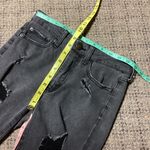Aeropostale AERO High Rise Black Washed Distressed Stretch Jeans Size 2 Photo 4