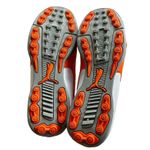 Puma Women's White & Orange Outdoor Cleat Sports Shoes size 7C Photo 6