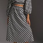 Anthropologie Maeve Gingham Skirt Set, Medium Photo 1