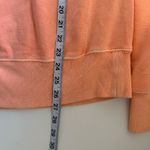 PINK - Victoria's Secret Victoria’s Secret PINK Neon Orange Sweatshirt Hooded Relaxed Fit Photo 7