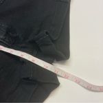 American Eagle  Stretch Super Hi-rise Shortie Jean Denim Shorts Cuffed Sz 2 Black Photo 10