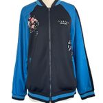 Japanese Geisha Satin Embroidered Bomber Jacket Streetwear Retro Unisex Sz M NEW Size M Photo 2