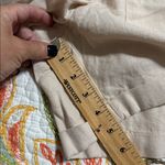 Zenana Outfitters women’s medium pull on elastic waist ties tan shorts pockets 5” casual Photo 2