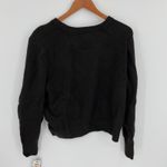 Danielle Bernstein  Black Crew Neck Long Sleeve Sweater 2X Photo 1