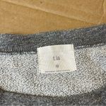 Anthropologie T.La Janette Grey Floral Sweatshirt Photo 6