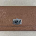 Fendi Selleria Leather Peekaboo Long Wallet - Brown - Preowned Photo 0