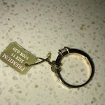 Unisex Men’s Size 11 Rhinestone Gold Wedding Ring Photo 3