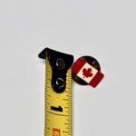 Small Plastic Canadian Canada Flag Lapel Pin Badge Maple Leaf Photo 2