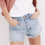 Madewell Relaxed Denim Shorts Jean Size 27 High-Rise Light Wash 3” Womens NWOT Photo 0