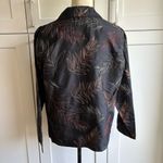 French Laundry Women's M Silk Black Beaded Embroidered Blazer Career Jacket Photo 1