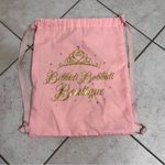 Disney  Parks womens Bibbidi Bobbidi Boutique drawstring backpack pink Photo 0