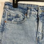 Old Navy 10 Denim Shorts Distressed Stretchy Holes Rips High Rise Spring Summer Photo 1