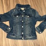 Pilcro and the Letterpress Denim Jacket Women's Size S Button Front Blue Photo 0