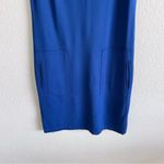 Brooks Brothers 346  Women's Knit Knee Length Front Pocket Shift Dress Photo 2