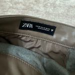ZARA  faux leather skort size xs Photo 2