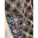 Betty Rides Women's Medium Pink Black Blue Ski Snowboarding Snow Pants Pockets Photo 4