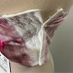 ZARA  NEW WOMAN SS23 PINK WHITE BARBIE™ MATTEL BUSTIER REF:0264/101 Photo 6