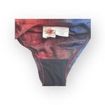 Lucky Brand new Vintage Y2K: ✵ Galaxy Tie Dye Tankini Bikini Set ✵ Red Blue L Photo 10