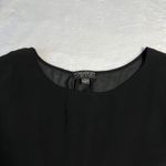 Forever 21 Crewneck Cap Sleeve Tunic Blouse Size XL Lightweight Party Minimalist Photo 2