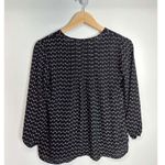 Collective Concepts Women’s Bohemian Blouse Size XS in Black Photo 4