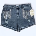 Altar'd State Rhinestone Fringe Shorts Alter’d State  Photo 0