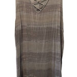 Maurice's Maurice’s 24/7 Women’s‎ Sleeveless Gray Shaded Tank Tee Size 1x. Photo 0