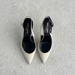Saint Laurent Saint‎ Laurent Zoe Slingback Pump in Pale Sand Photo 1