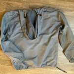 Champion Windbreaker Dog Nerd Hoodie With Pocket Gray Photo 3