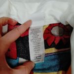 Bobbie & Brooks Bobbie Brooks Size Large American Vintage Retro Pop 80s Vibrant Geometric Top Bl Photo 8