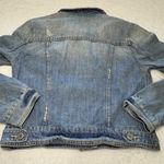 American Eagle Denim Short Crop Jacket SZ S/P 2009 Distressed Look Photo 1