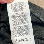 CAbi Gray Long Sleeve Sweatshirt V-neck ATC Crisscross Back Large Photo 7