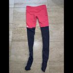 Alo Yoga‎ Goddess Ribbed Leggings High Waisted Pink gray Size m Size M Photo 2