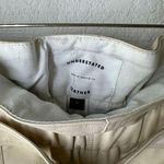 Understated Leather  cream shorts Photo 3