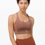 Lululemon  Energy Sports Bra Longline Brown Photo 0