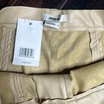 Jason Wu Faux leather pants with bottom slit business casual stretch bodycon indie boho Photo 4