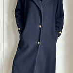 Talbots 90s Wool Overcoat Size 10/Medium Made in USA Winter Prep Twee Classic Photo 0