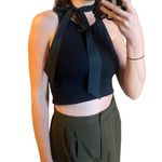 Black satin tie 🔥 Photo 3